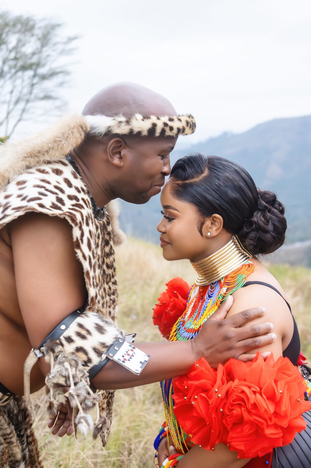 Close portrait of Lizwe and Hlengiwe